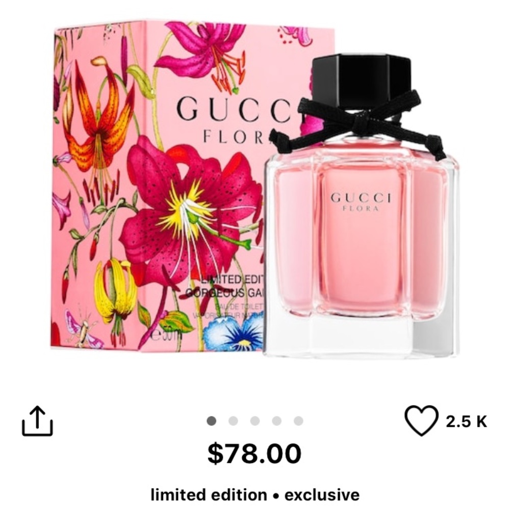 Gucci Flora Gorgeous Gardenia Perfume 50 ml